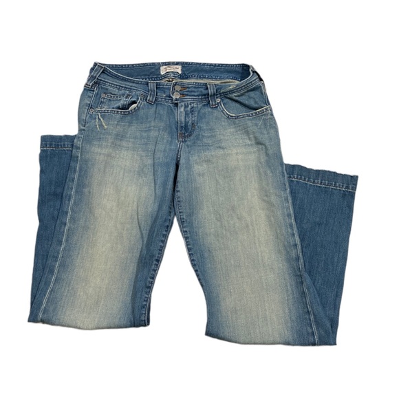 Vintage Y2K Abercrombie & Fitch Wide Leg Light Wash Jeans - Picture 15 of 16